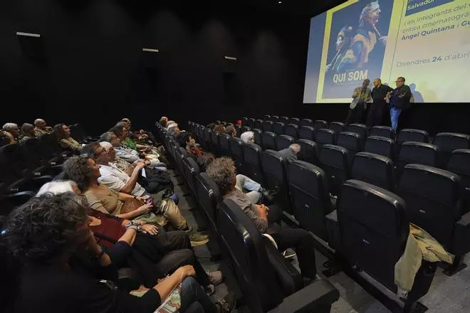 Les imatges de la presentació del documental 'Qui som' de Salvador Sunyer