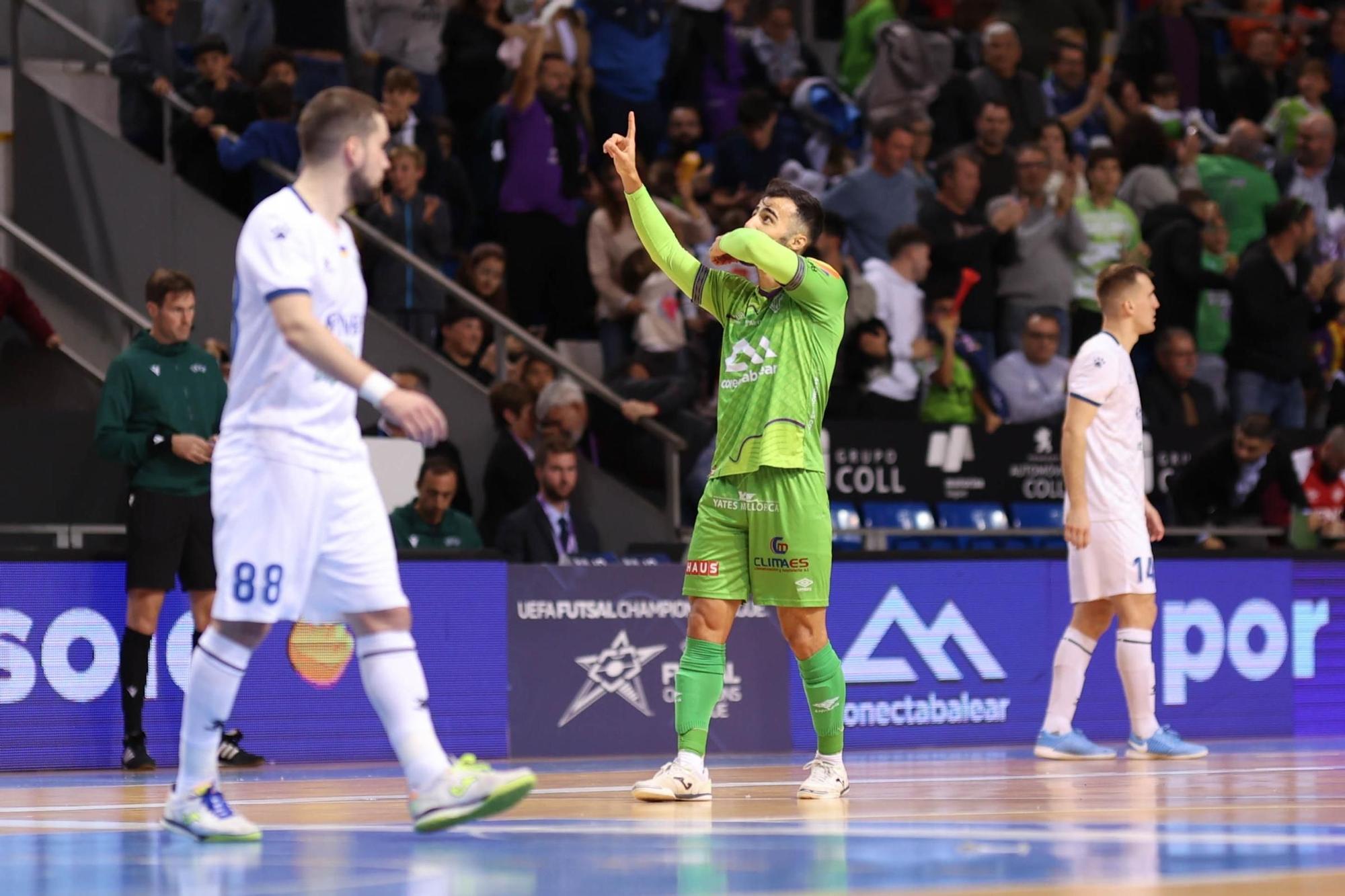 La clasificación del Palma Futsal para la Fase Final de la Champions League, en imágenes