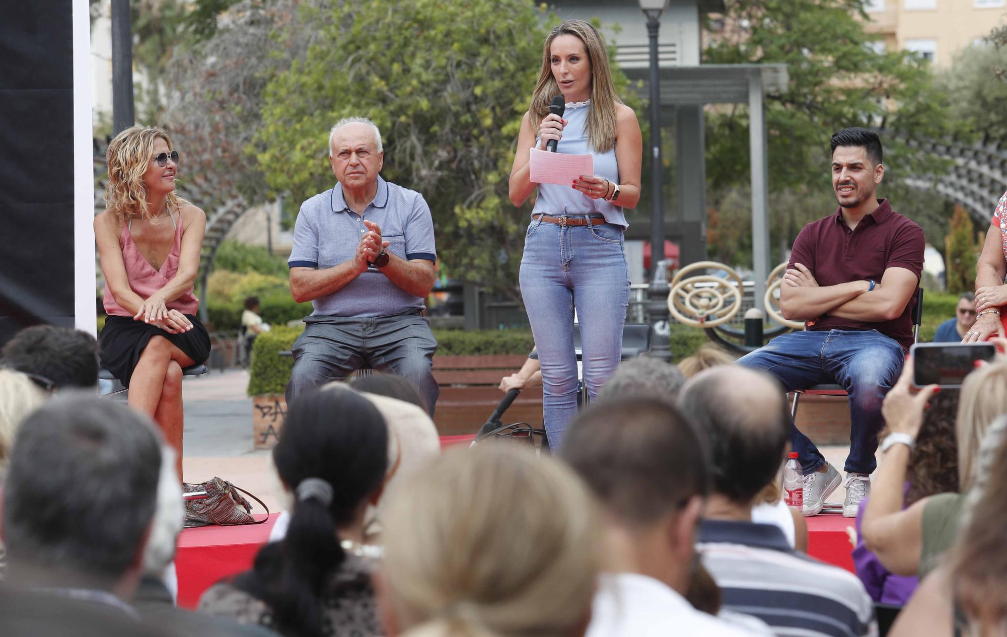 Presentación de la candidatura de Sandra Gómez a las primarias del PSPV