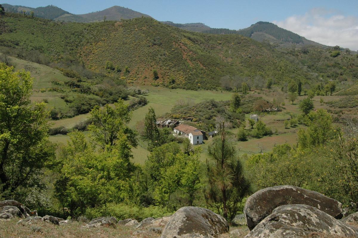 Vista de la Finca de Calderetas.