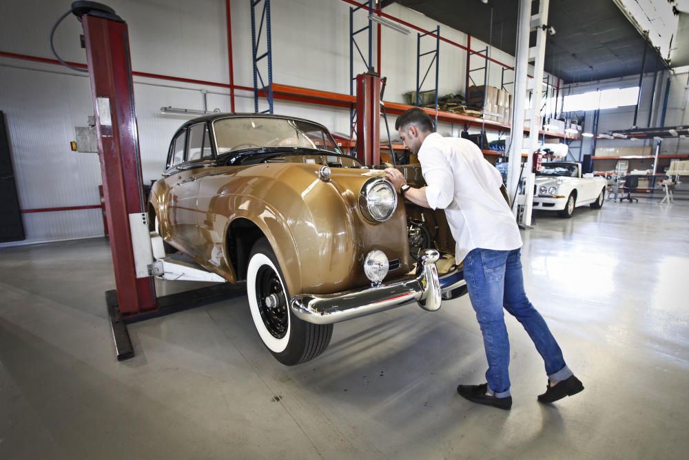 Restauración de coches clásicos de lujo en Ibi