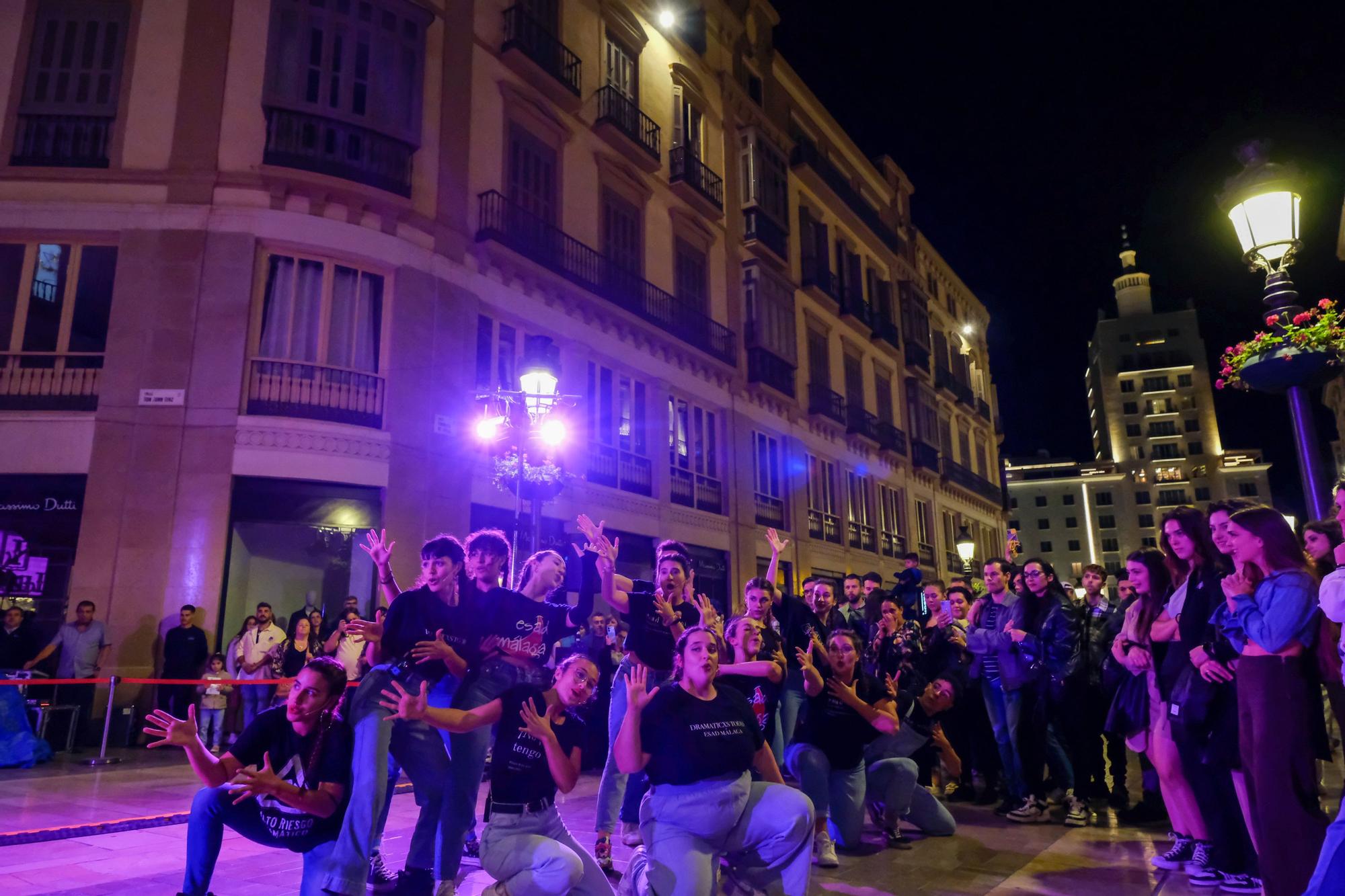 Málaga vive una nueva edición de La Noche en Blanco