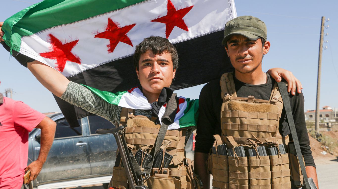 En Siria hay grupos terroristas que operan en varias zonas del país.