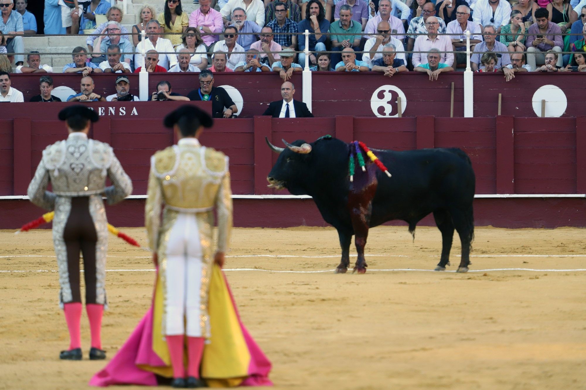 Decepción en el Desafío Ganadero en La Malagueta en la tercera de abono