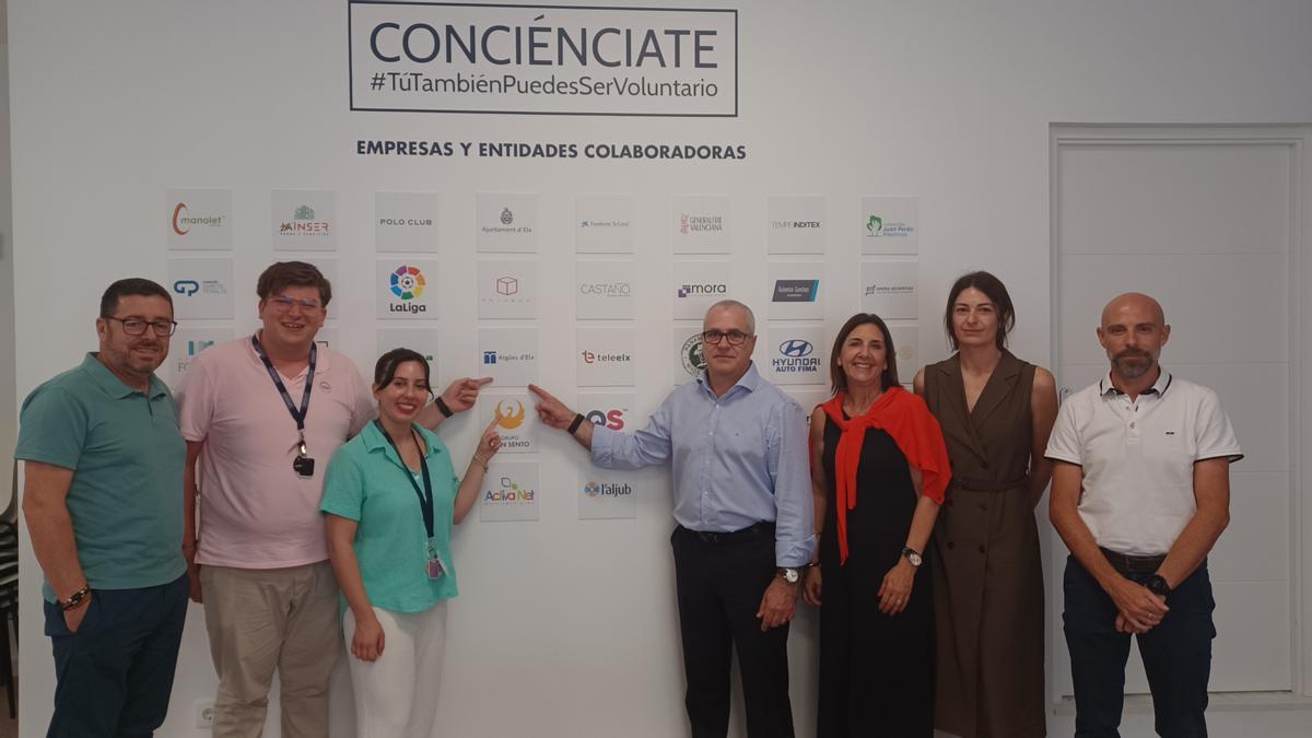 Representantes de Aigües d'Elx y de Conciénciate