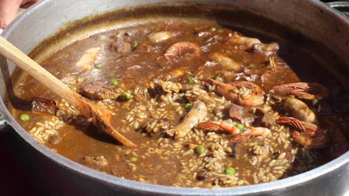 Arròs a la cassola.