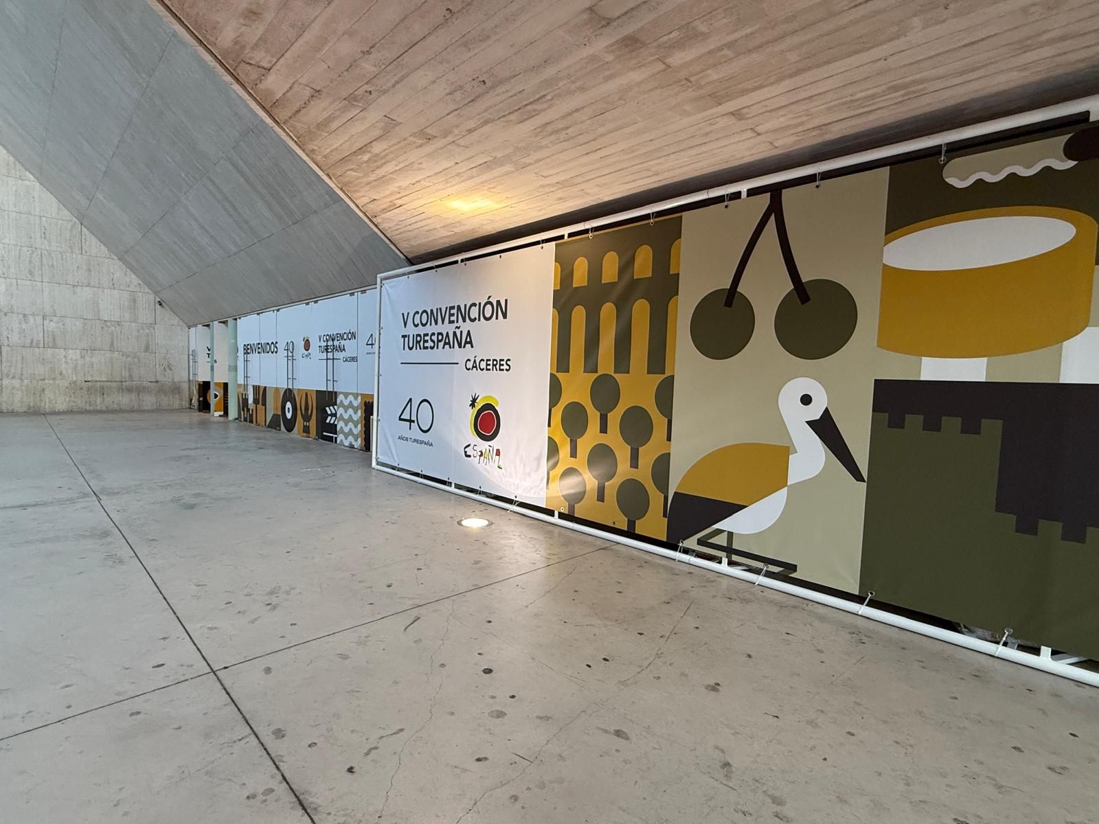 Las primeras fotos de Tourespaña en Cáceres