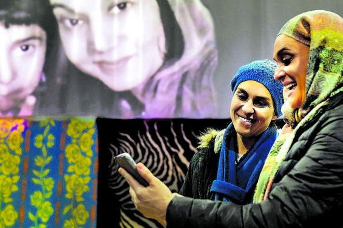Marta Viera y Ruth Sánchez en ‘Moria’.