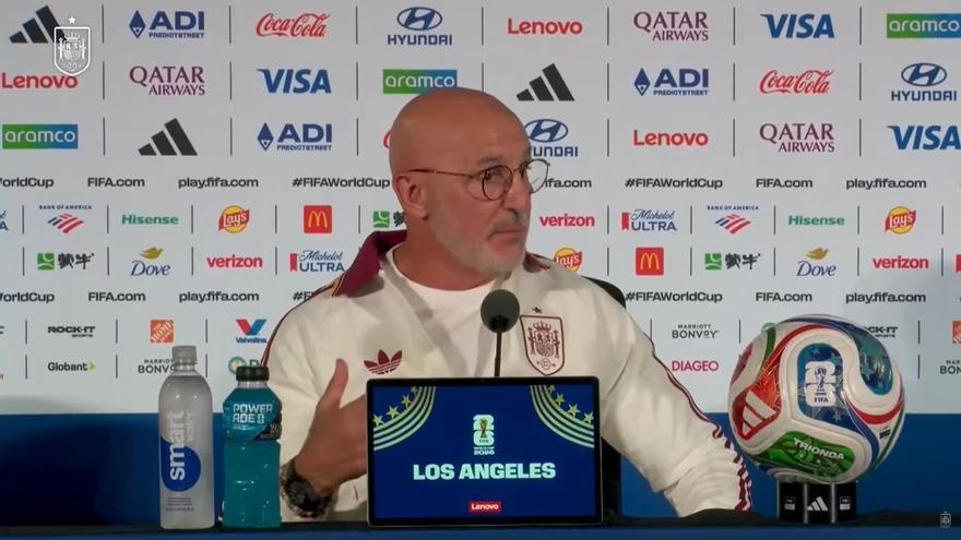 Luis de la Fuente: "Messi parece que tiene 19 años, está en un nivel excepcional"
