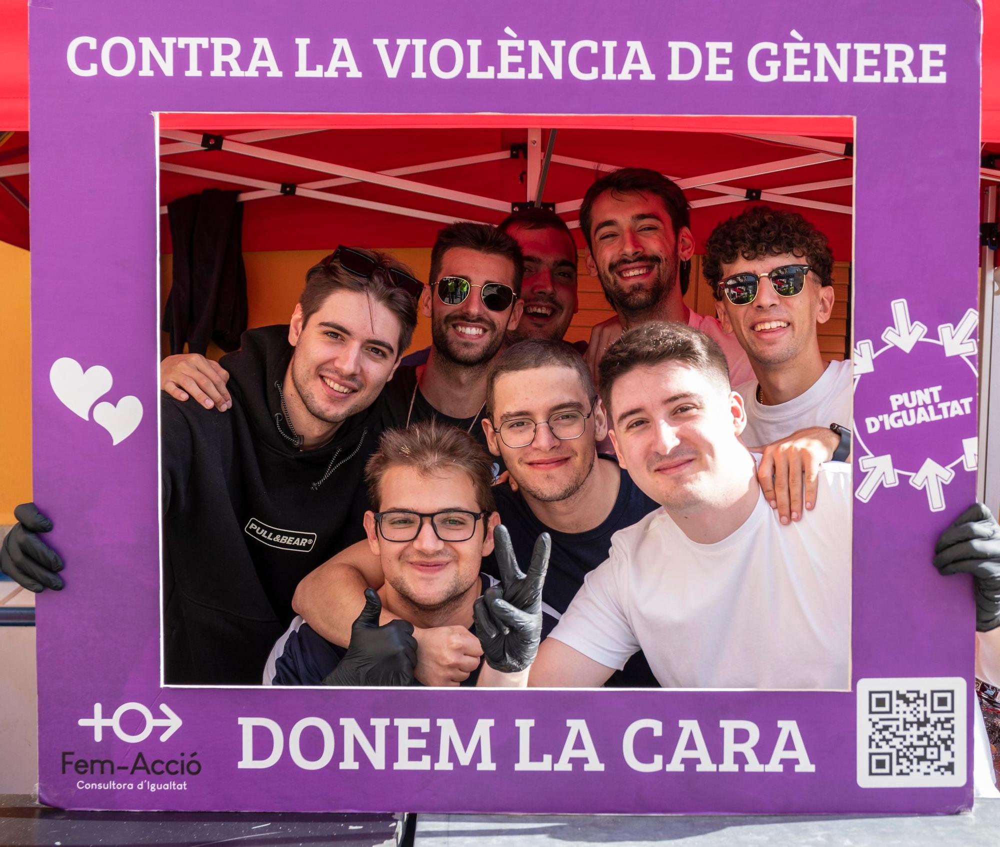 El 'Porrat de la Tardor' ompli els carrers del Real de Gandia