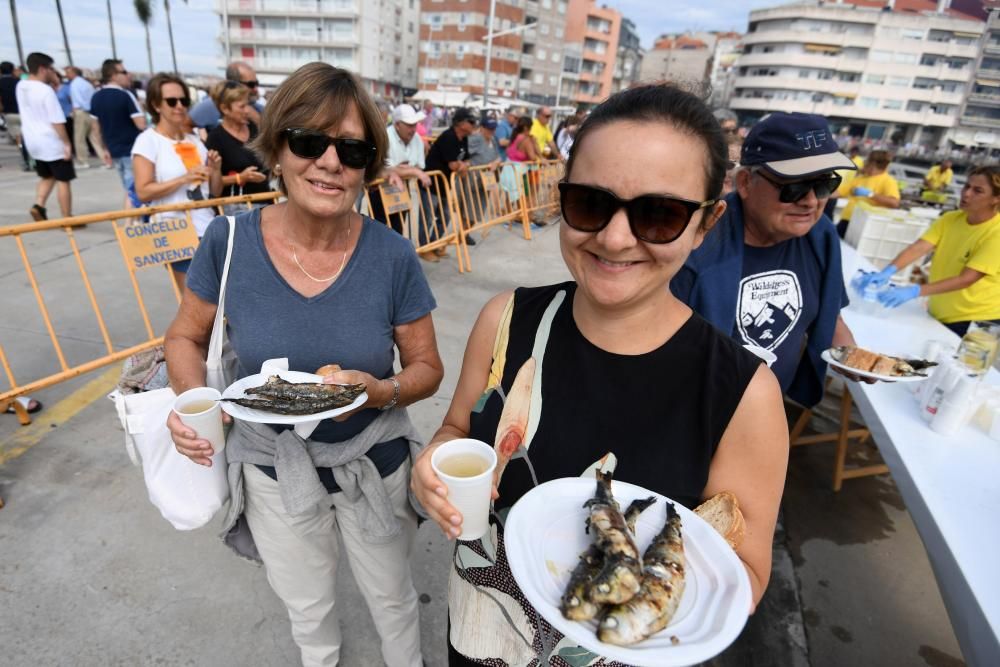 Fiestas en Pontevedra | Sanxenxo honra a sus devotos turistas