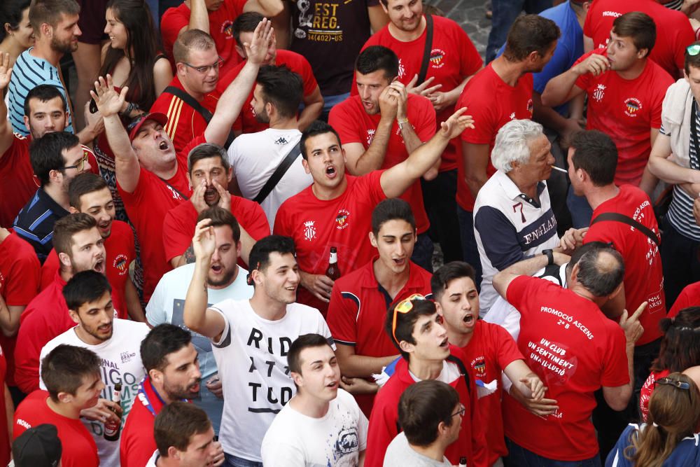 Así ha sido la fiesta del ascenso del Atlético Saguntino a Segunda B