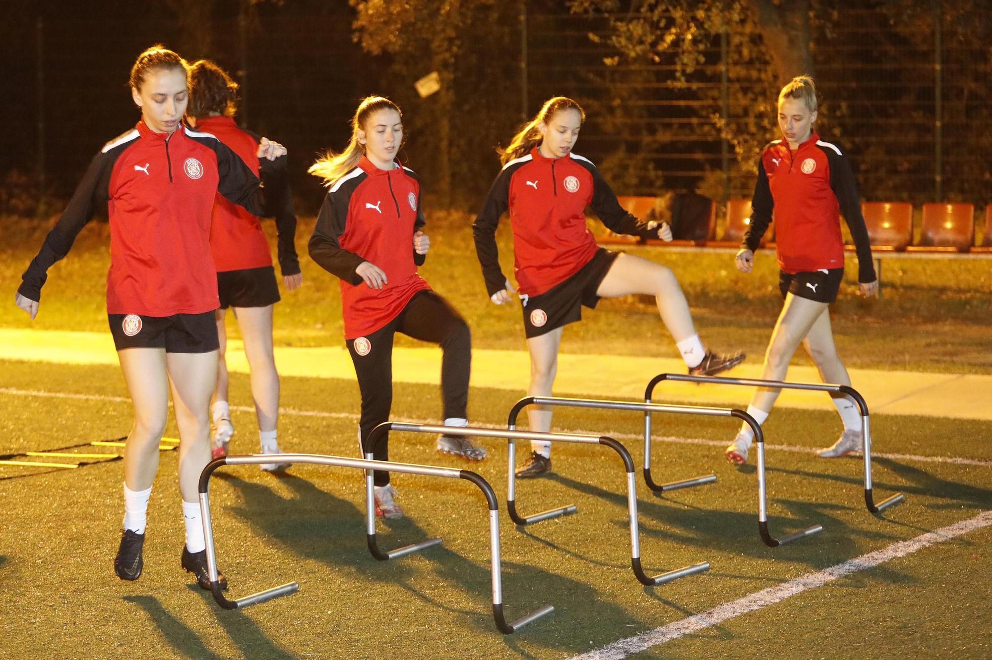 Entrenament del Girona FC femení