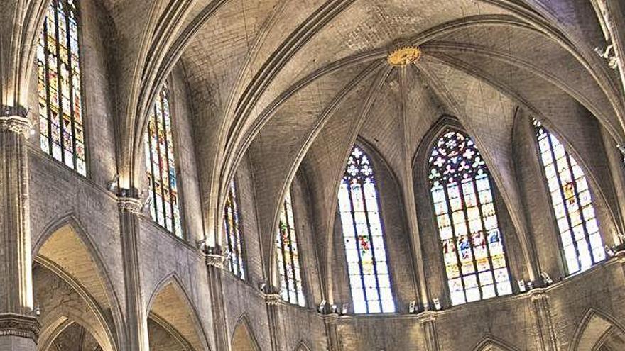 Interior de la basílica de la Seu