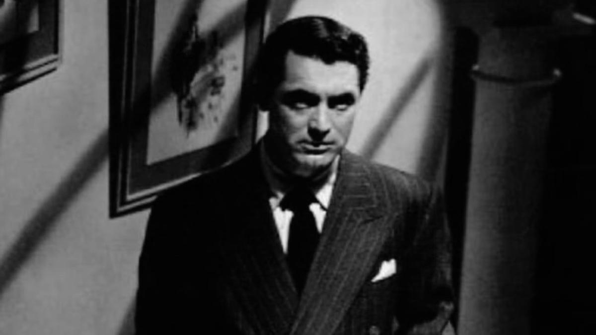 Un fotograma del actor Gary Grant en la película 'Sospecha'.