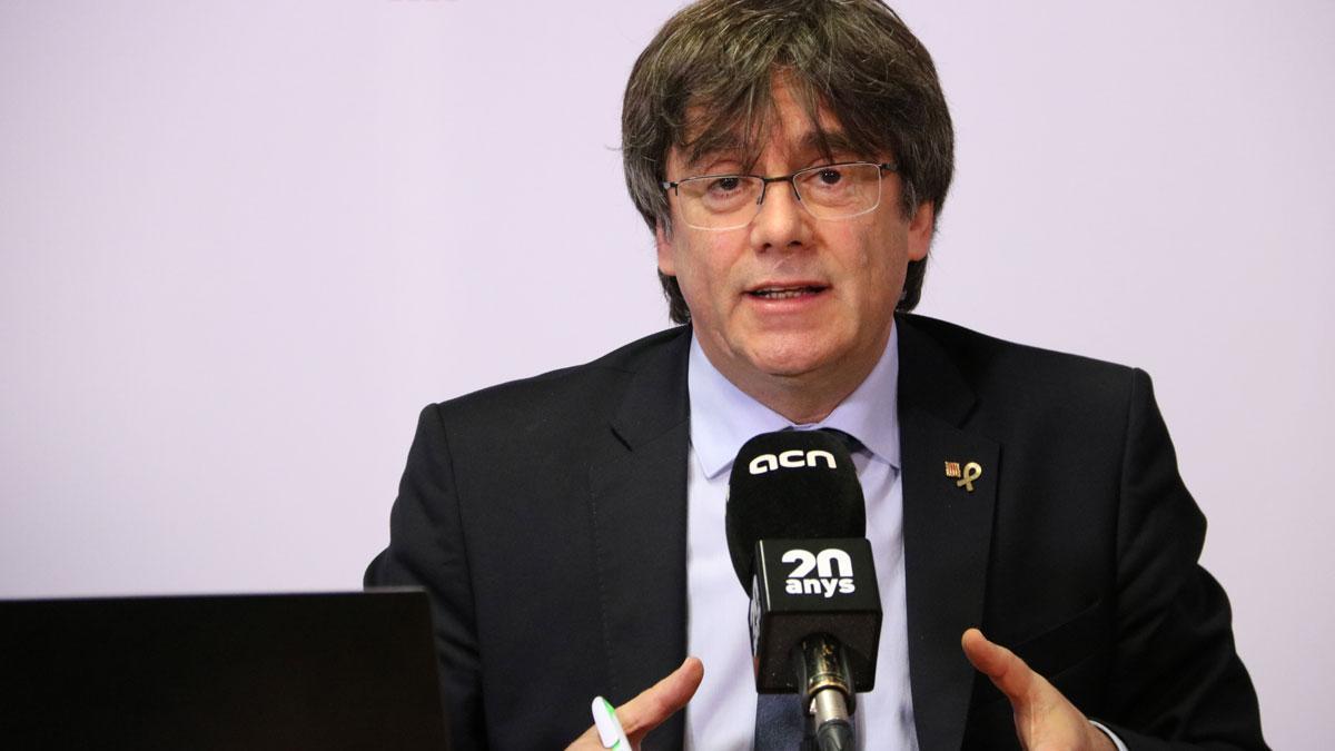 Puigdemont: "No tengo interés en ser candidato a las elecciones al Parlament. Querría recuperar la normalidad"