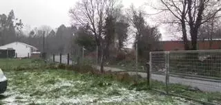 La nieve llega a la montaña de A Coruña