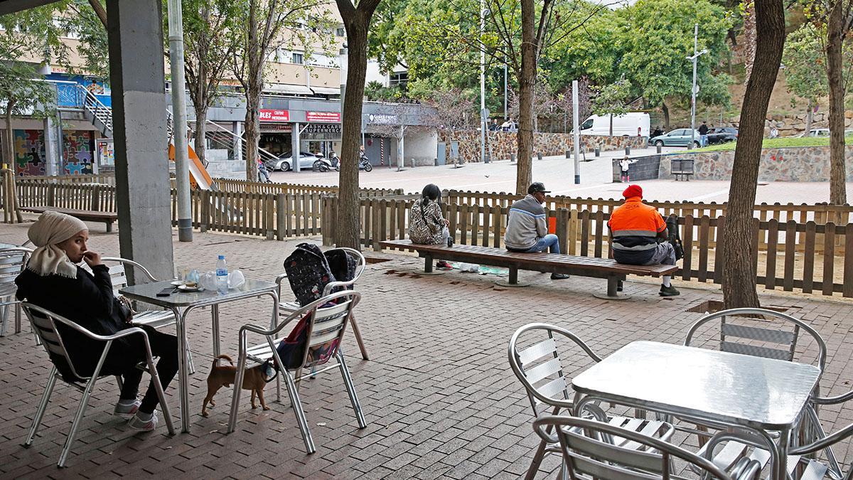 Plan para limpiar Barcelona: Plaza Roja en Ciutat Meridiana