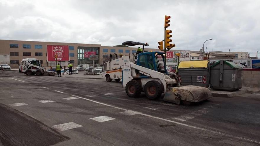 El Coll d&#039;en Rabassa y Can Pastilla renuevan su pavimento