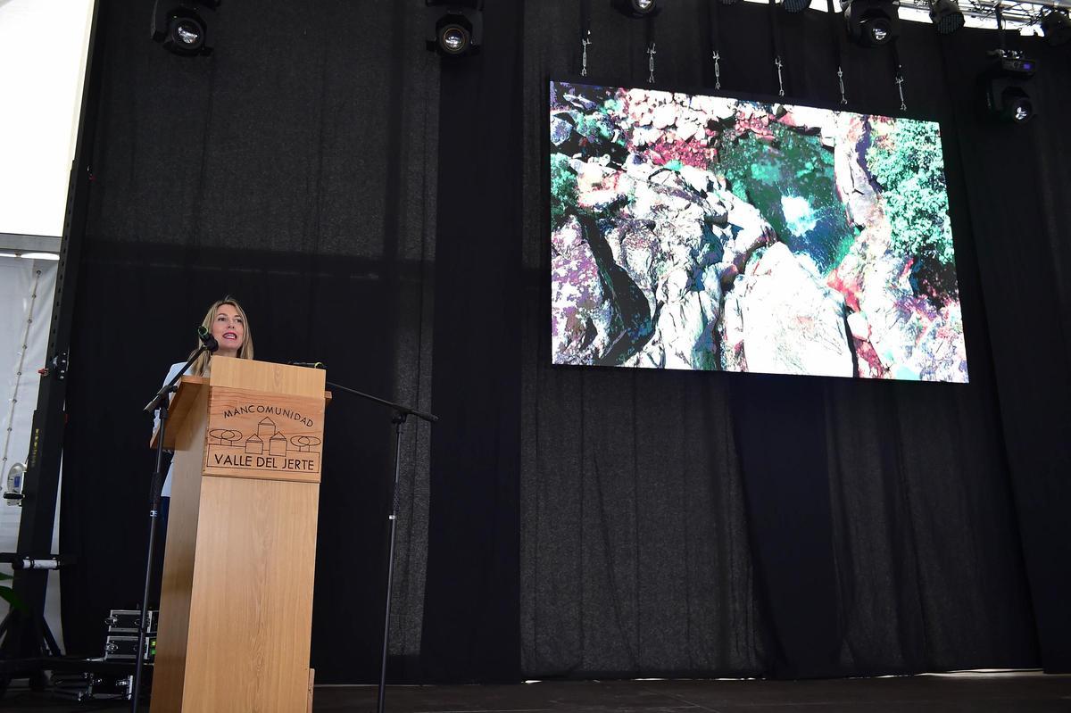 Así ha sido la inauguración de la fiesta del cerezo en flor en Piornal