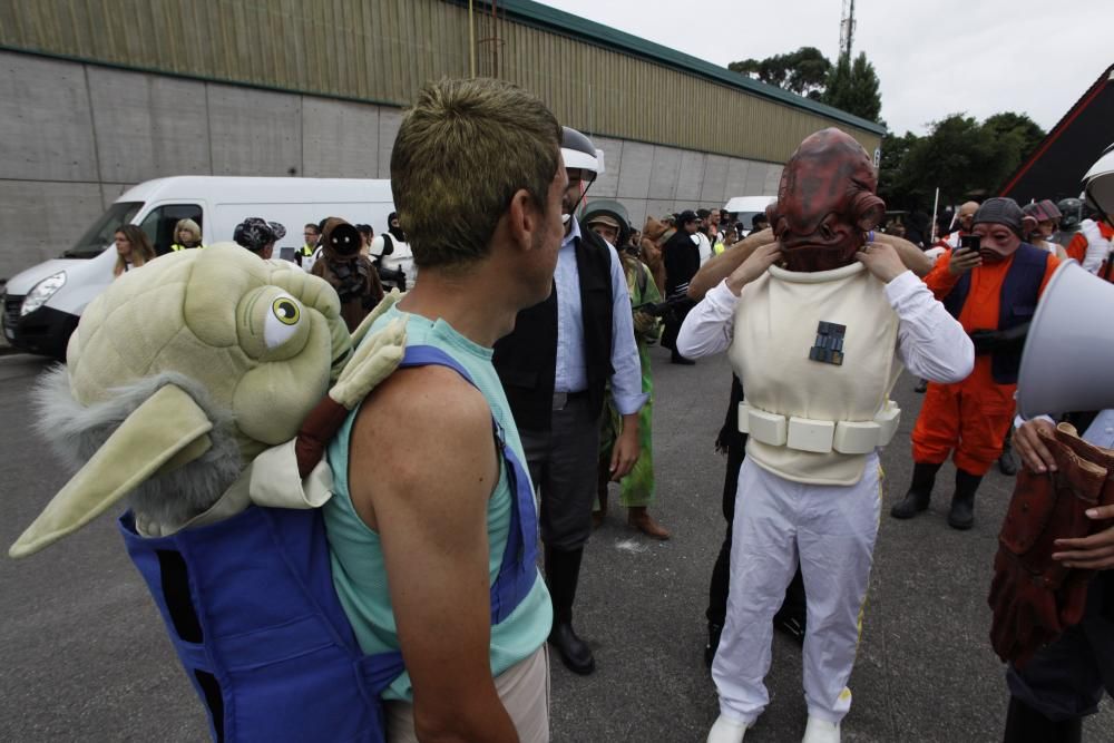 Desfile de "Starwars" en Metrópoli