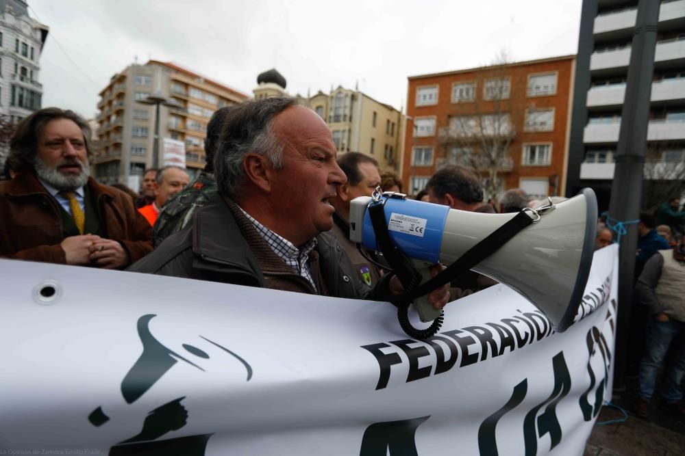 Manifestación cazadores