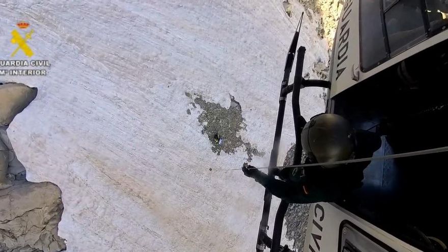 Muere un montañero catalán al caer de la cresta del Pico Rusell en Benasque