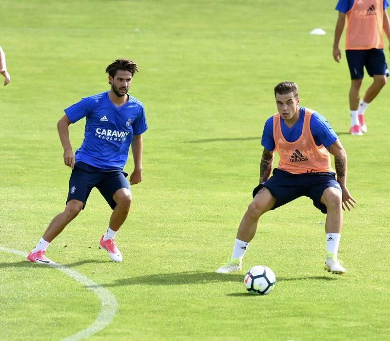 Primer entrenamiento del Real Zaragoza