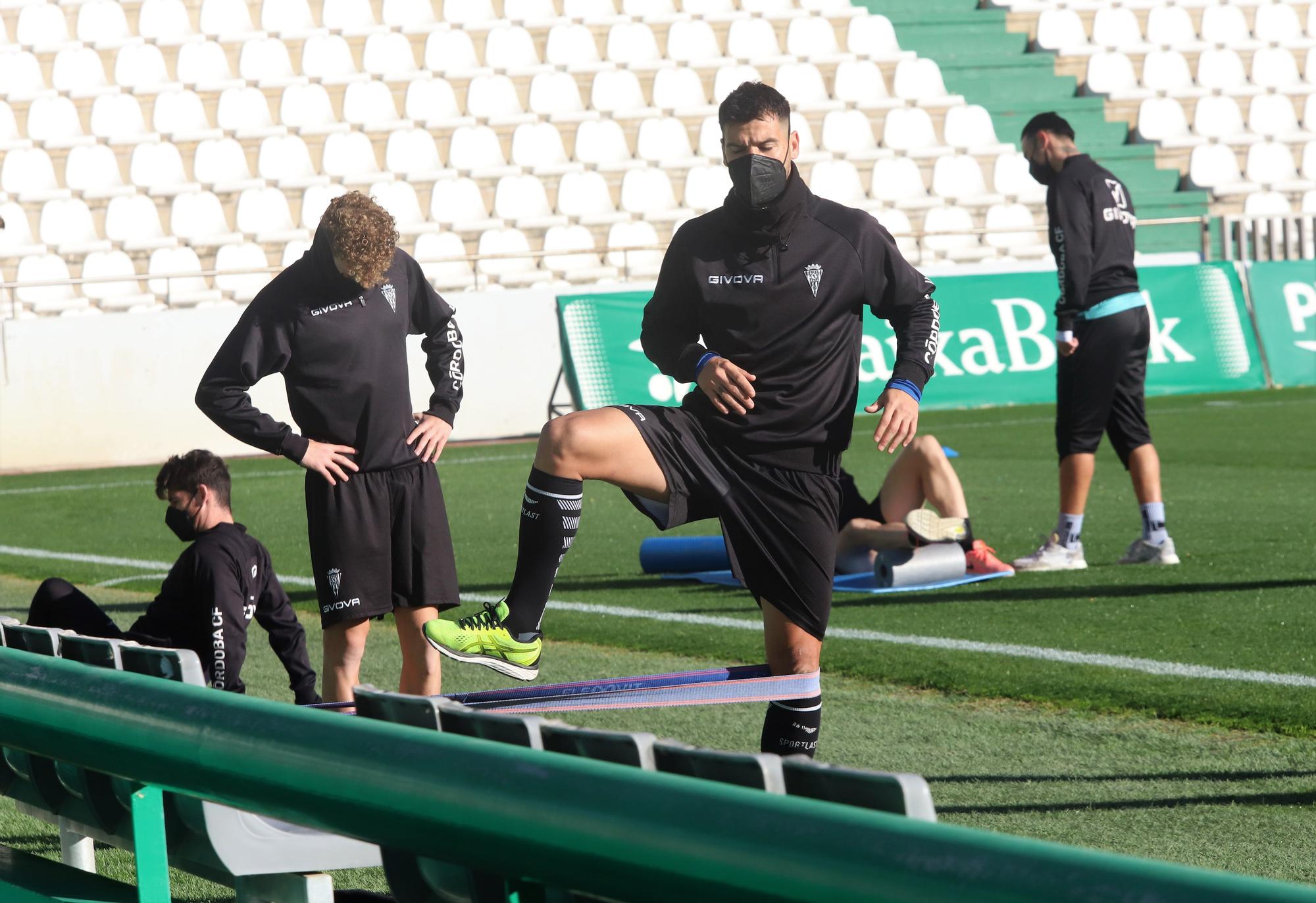 Las imágenes del Córdoba CF en su regreso al trabajo