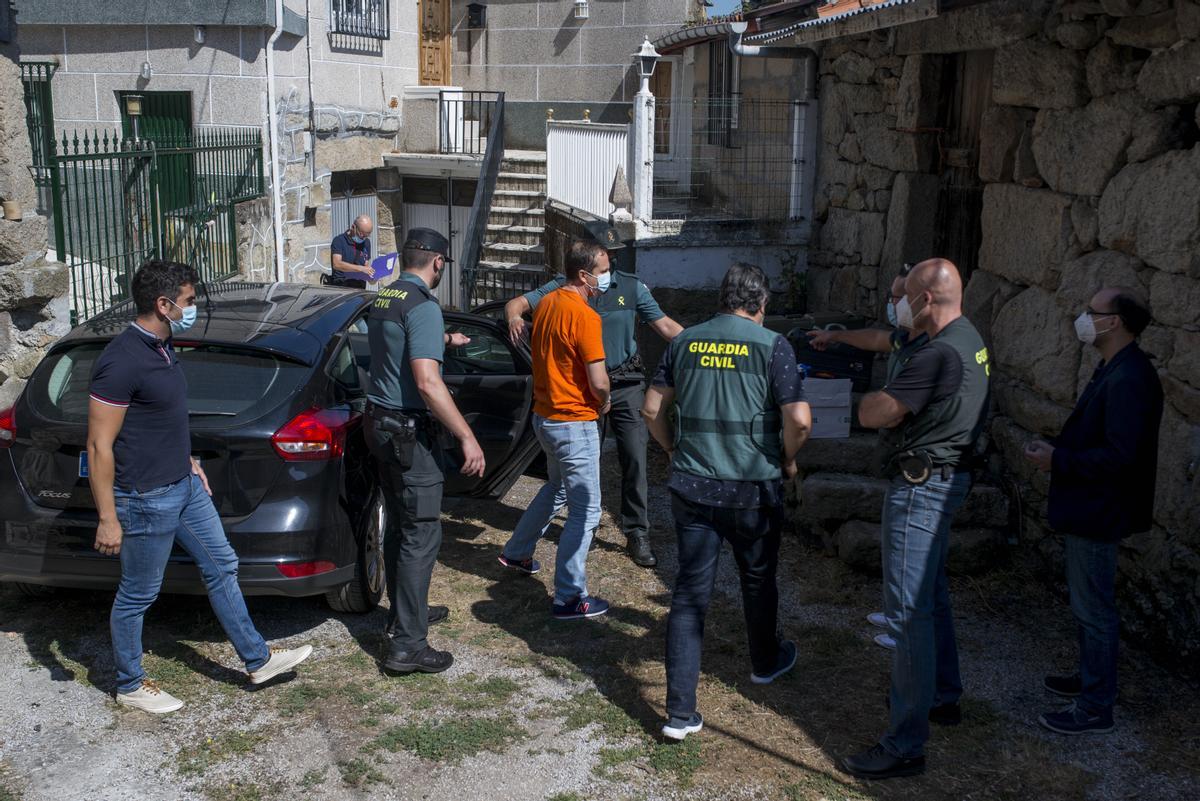 El registro en el galpón se produjo a finales de julio de 2020, tras su detención por la tentativa de asesinato del brigadista, en 2008.