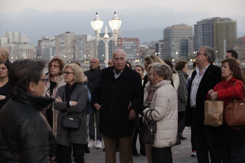 Procesión de las lágrimas de San Lorenzo en Gijón