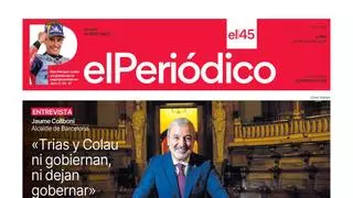 La portada de EL PERIÓDICO del 29 de abril de 2024