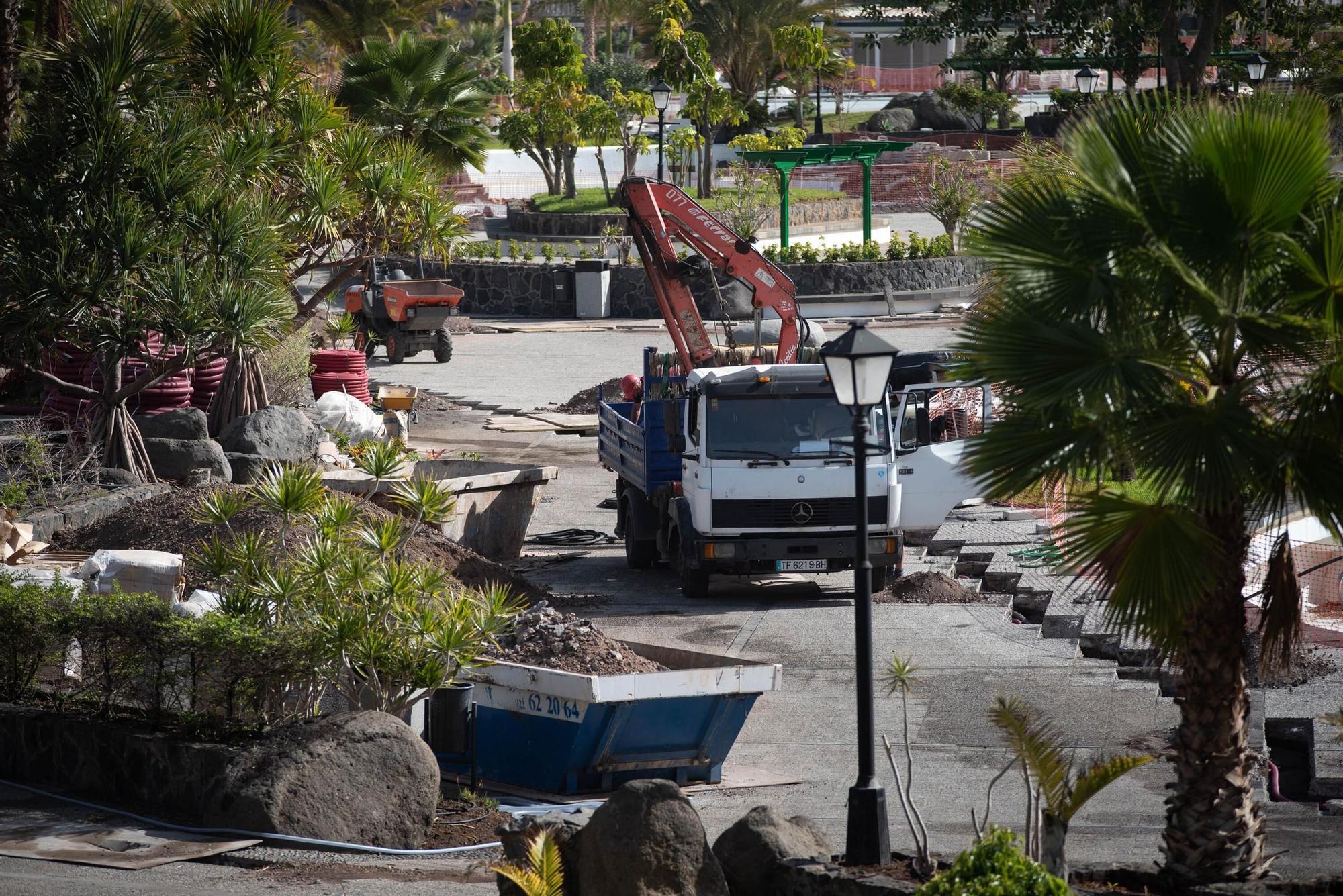 Obras en el Parque Marítimo