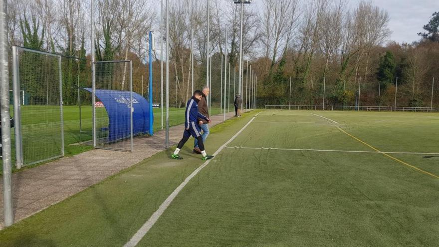 Juanjo Nieto abandona el entrenamiento junto a Manuel Rodríguez