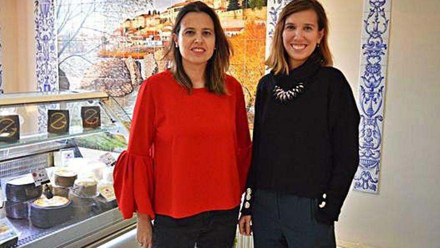 Laura y Luisa Marcos, directora comercial y gerente de Marcos Conde. P.