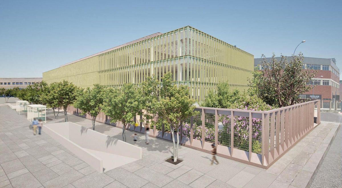 Imagen virtual del proyecto de ampliación de los juzgados de Mataró