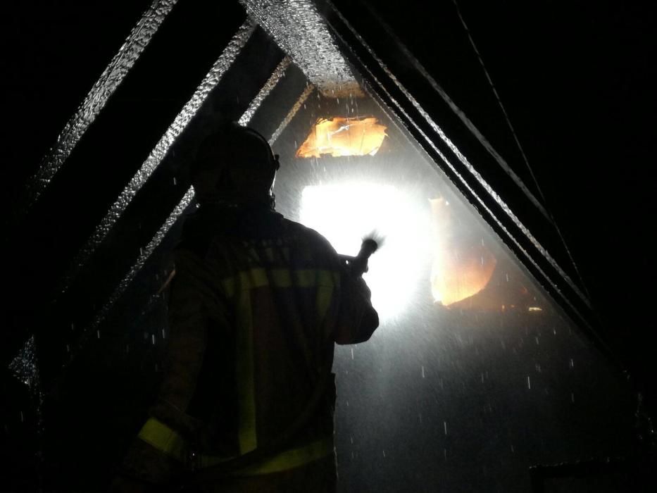 Incendi en una casa de Puigcerdà