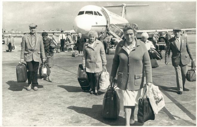 Blick ins Archiv: So sah es früher am Flughafen Mallorca aus