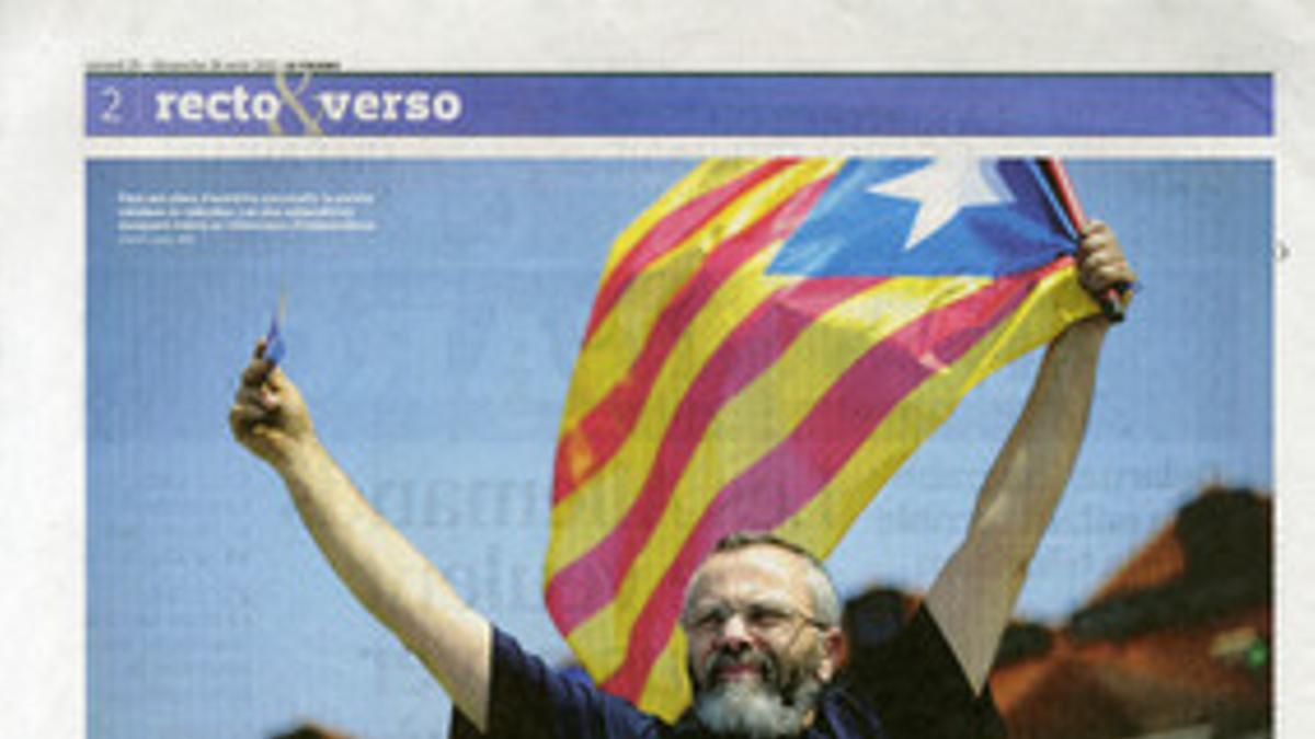 Artículo sobre la posible independencia de Catalunya, en 'Le Figaro'.