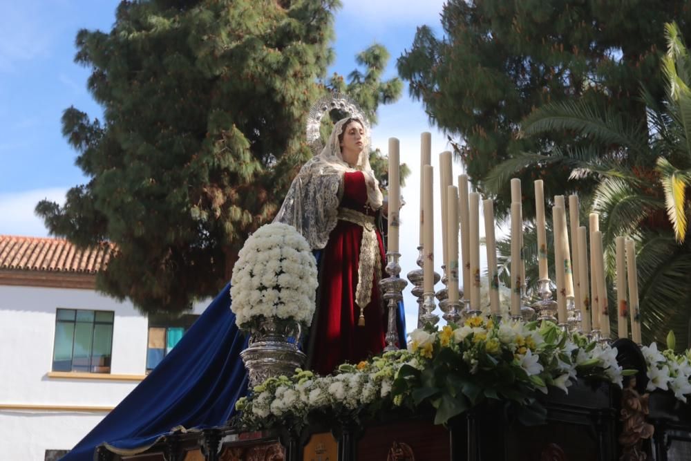 Procesión en el Colegio de Gamarra.