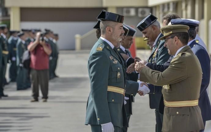 12/10/2017 LAS PALMAS DE GRAN CANARIA. Celebración del Día la Patrona de la Guardia Civil en la Comandancia de Las Palmas. FOTO: J. PÉREZ CURBELO