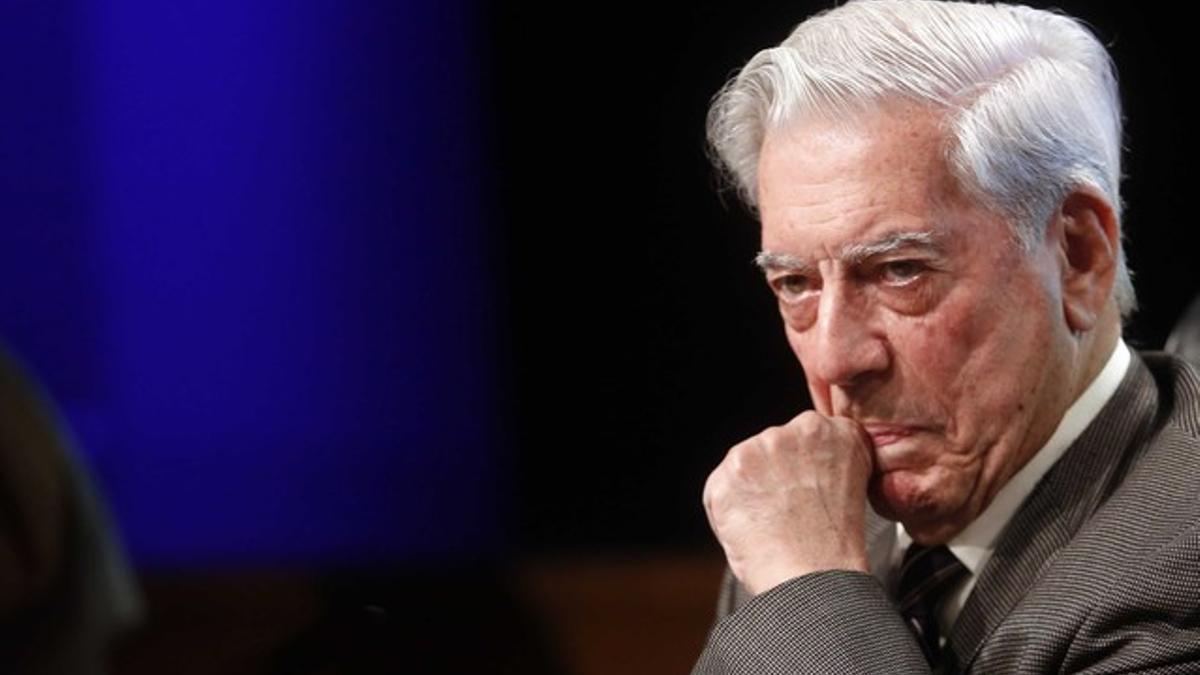 Mario Vargas Llosa en Madrid