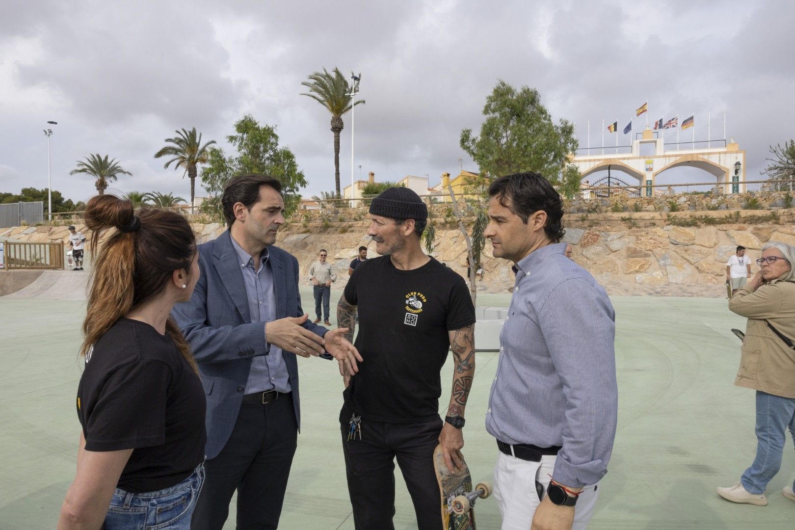 Parque inundable y skateboard en Torrevieja