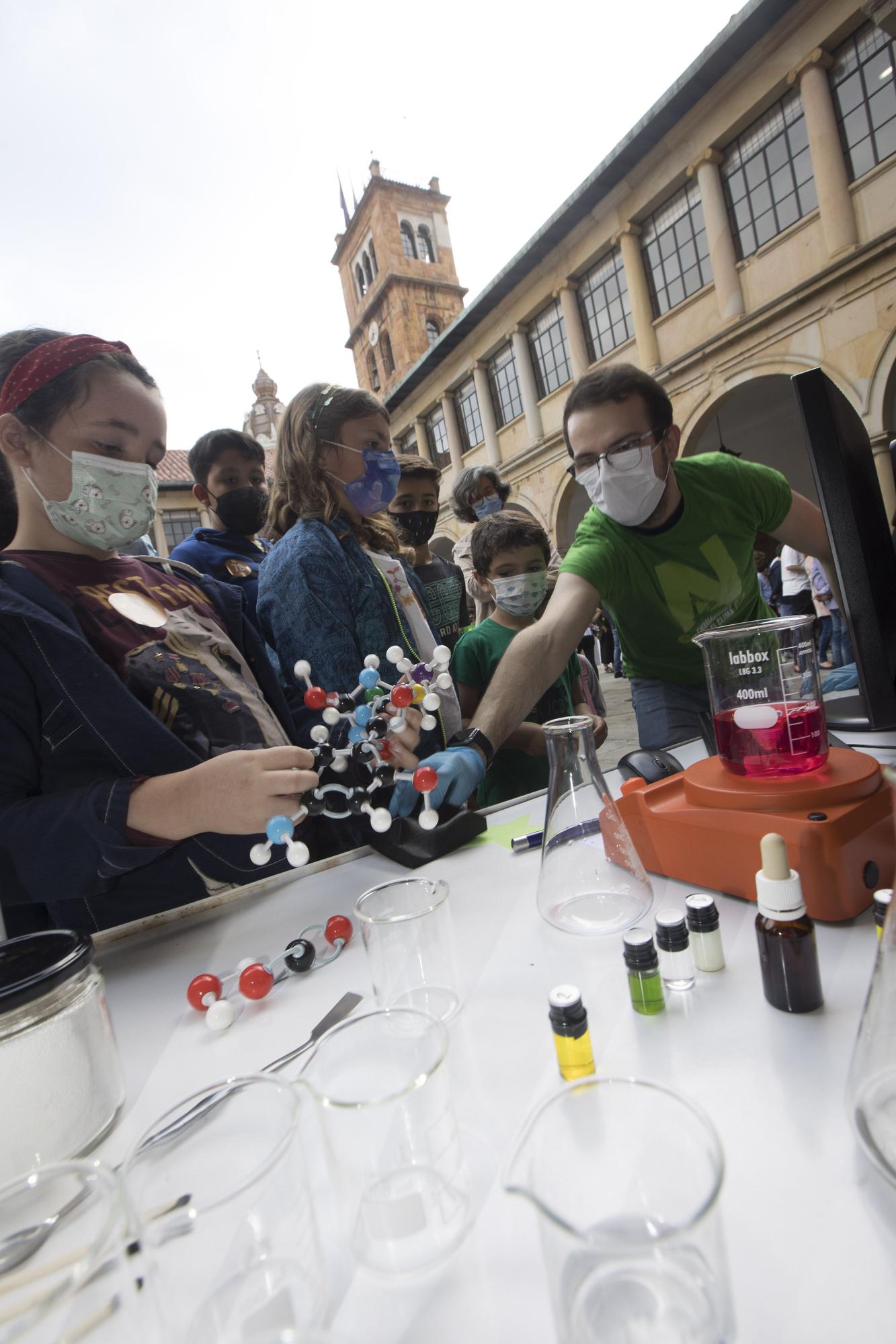 Así ha celebrado la Universidad de Oviedo la Noche europea de los investigadores