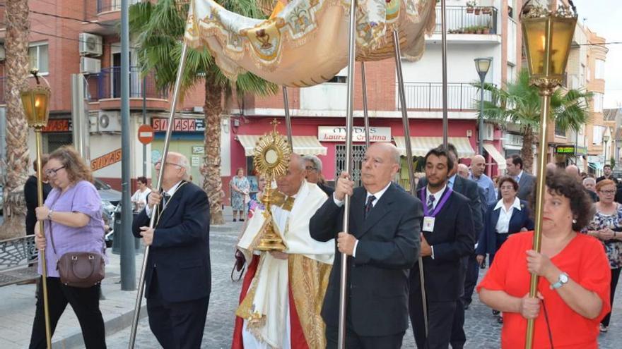 San Joaquín de Cieza saca a la calle su Procesión de Octavas