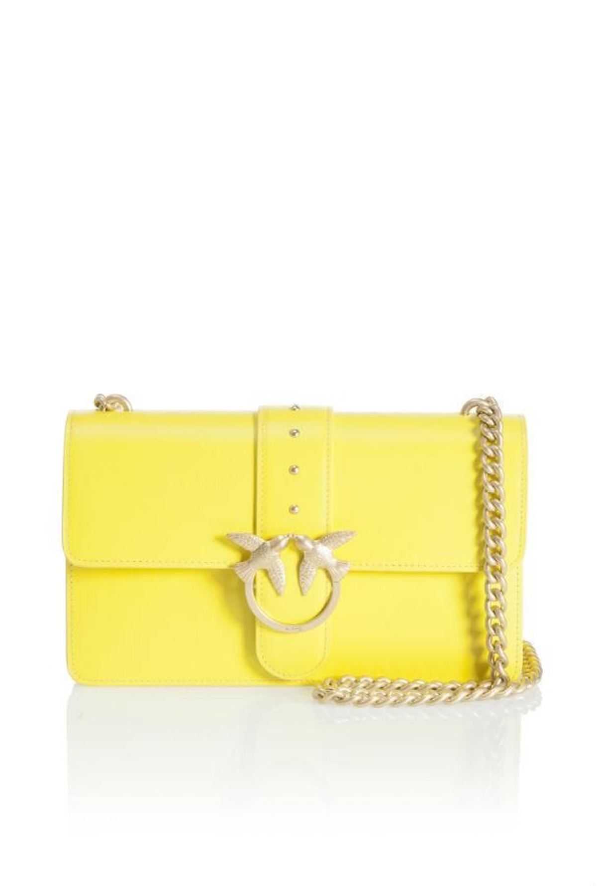 Prendas y complementos en amarillo: Bolso de Pinko