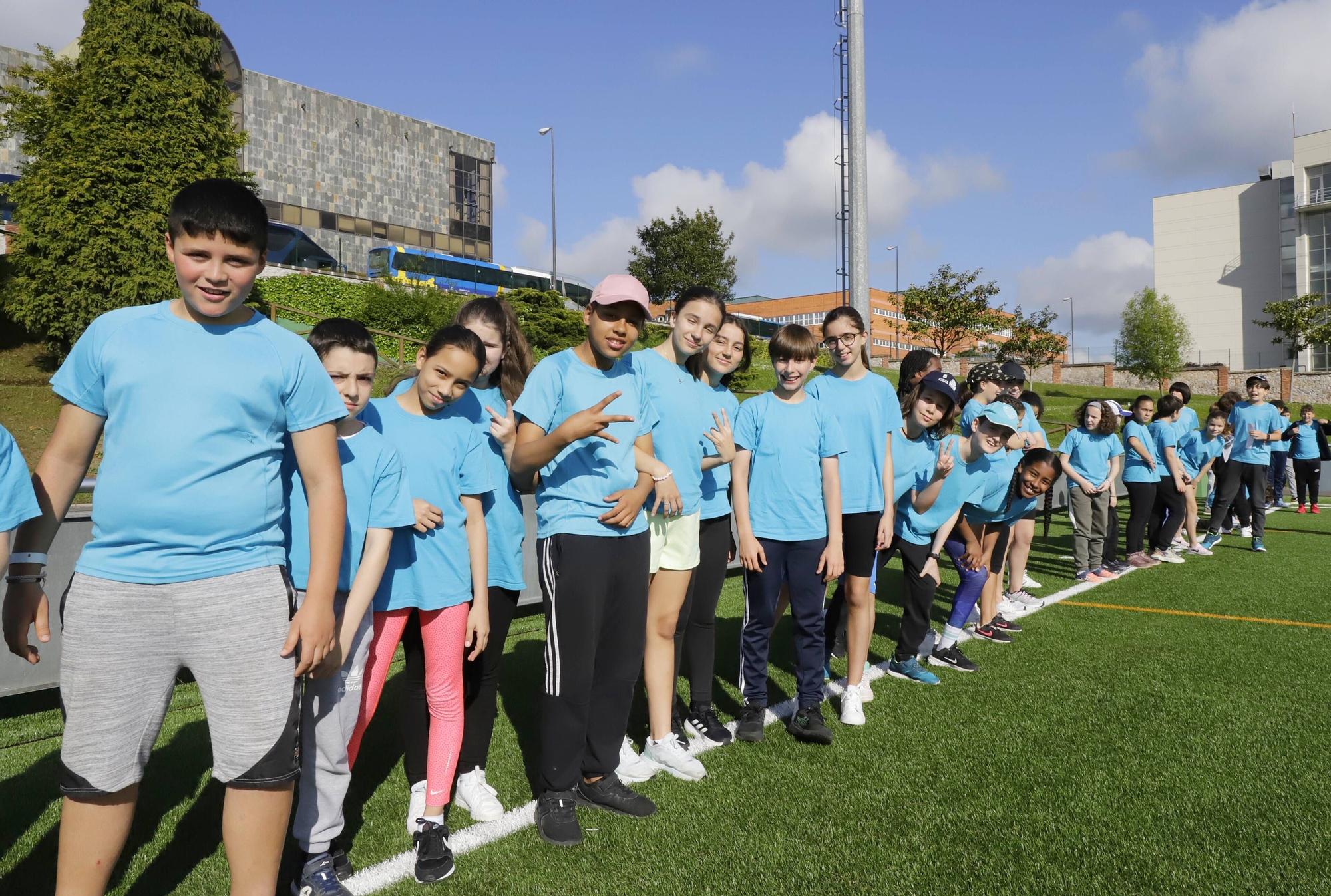 X edición de la olimpiada escolar en las instalaciones deportivas del Cristo, en Oviedo.