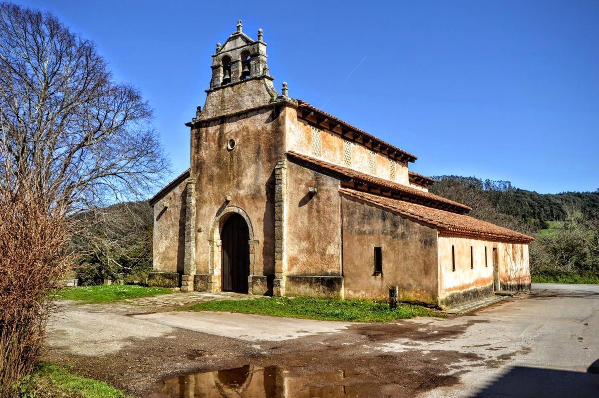 El templo de Priesca.