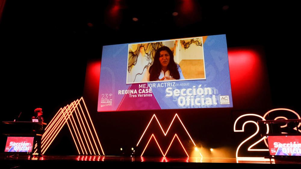 Gala de clausura del 23 Festival de Cine de Málaga