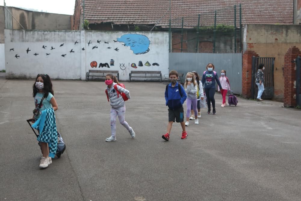 Vuelta a las aulas en Gijón